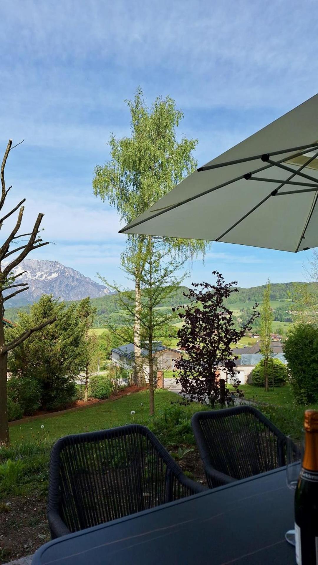Luxus Alpenparadies Nahe Salzburg Sauna & Whirlpool Adnet Esterno foto