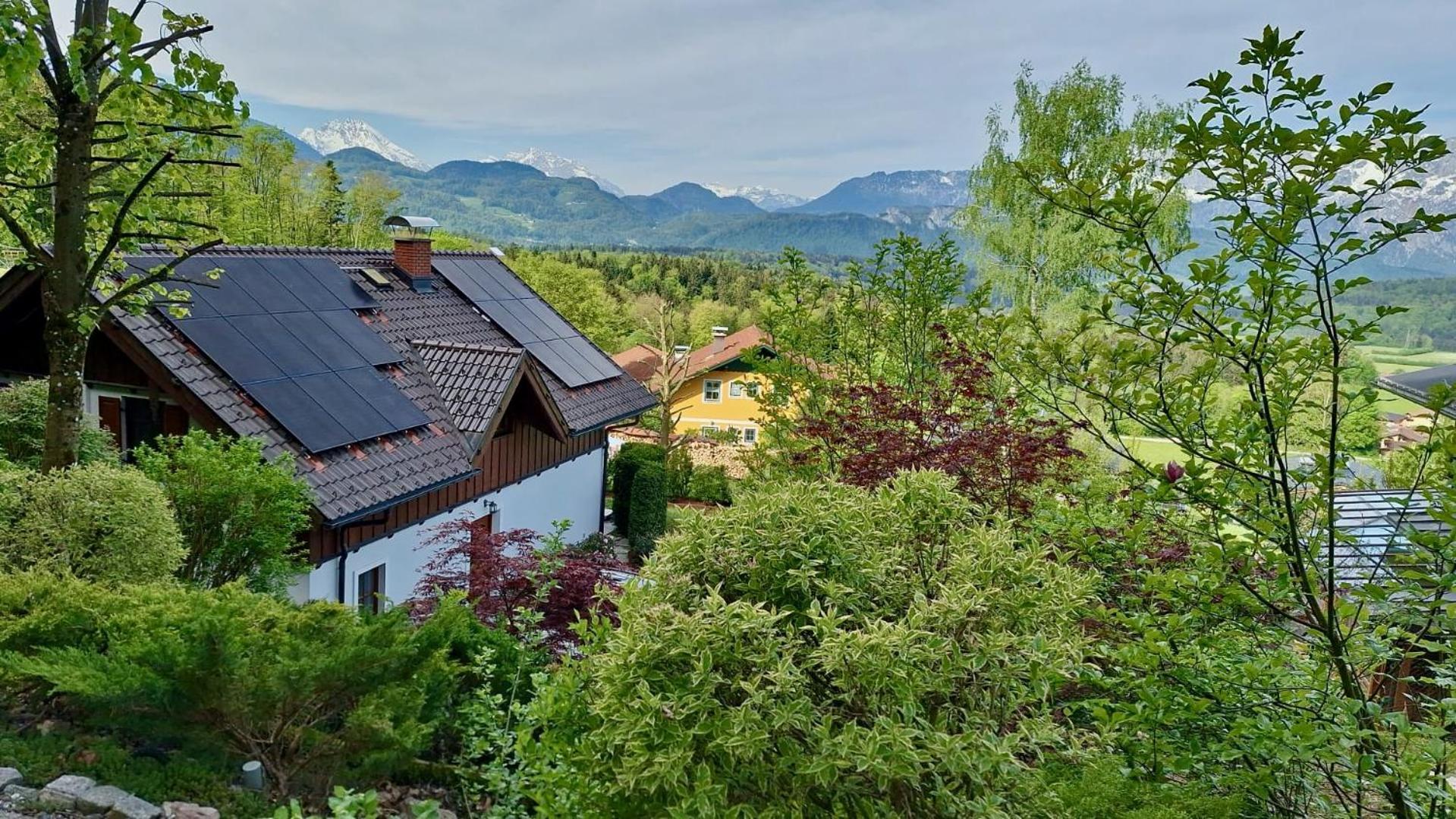 Luxus Alpenparadies Nahe Salzburg Sauna & Whirlpool Adnet Esterno foto
